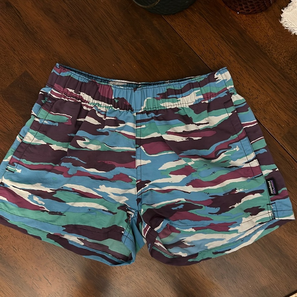 Patagonia shorts.